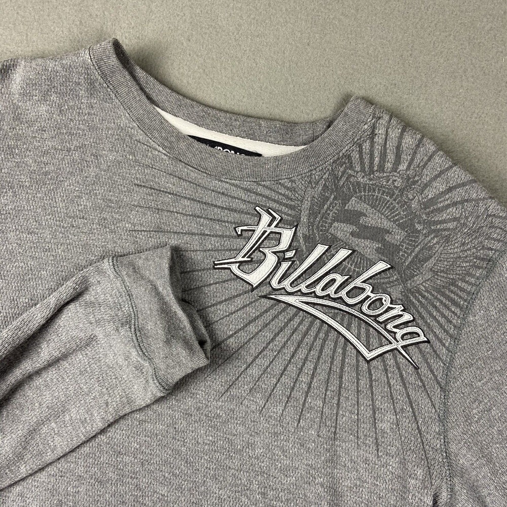 Billabong Y2K Style Shirt Mens XL Grey Surf Hike Outdoor